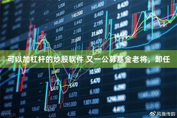 可以加杠杆的炒股软件 又一公募基金老将，卸任